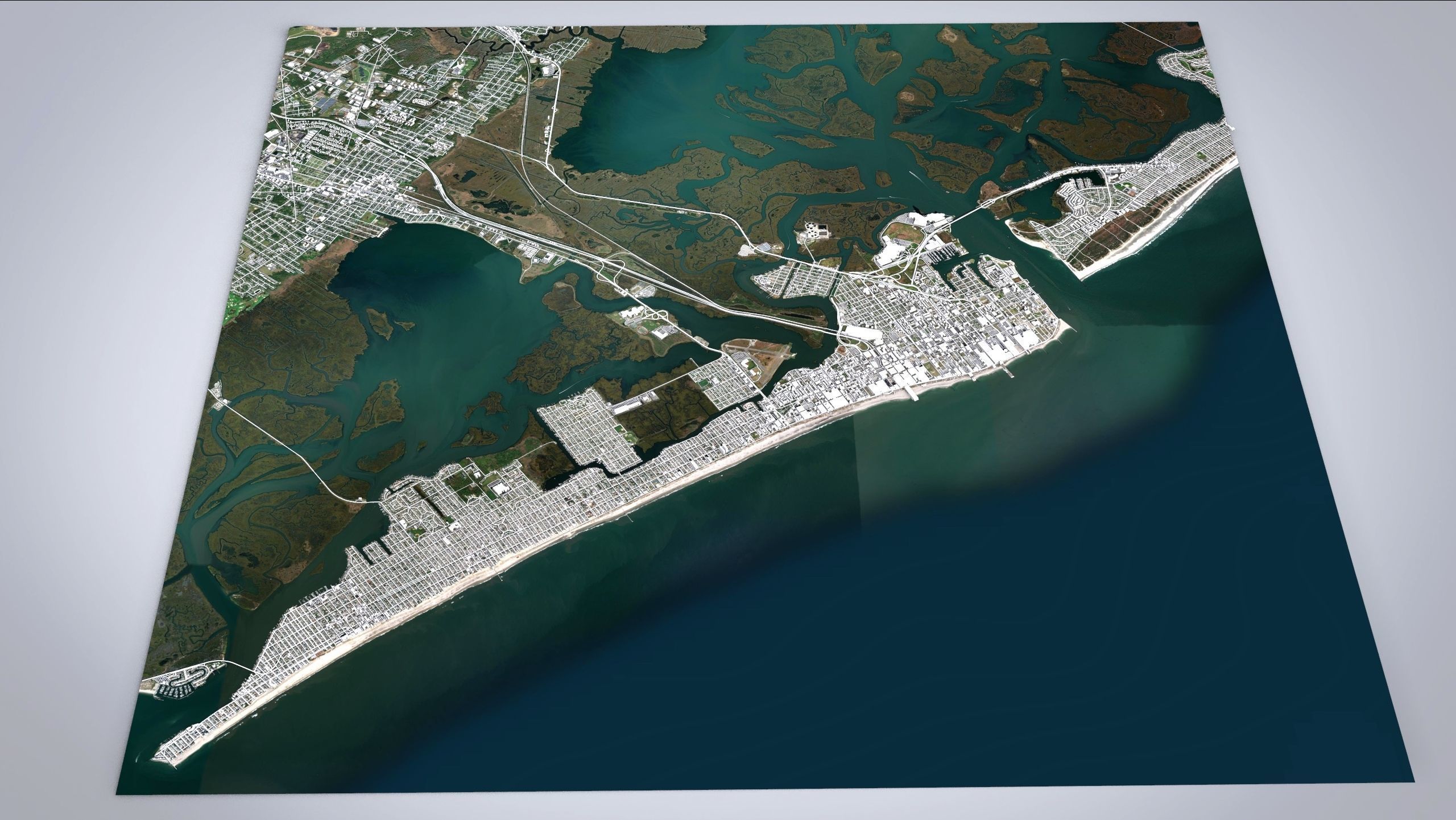 Atlantic city New Jersey USA  3D model_8