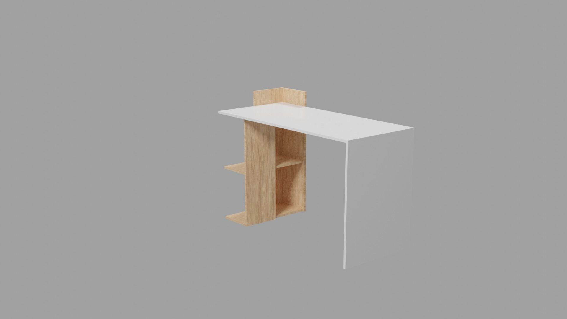 Room table Free low-poly 3D model_2