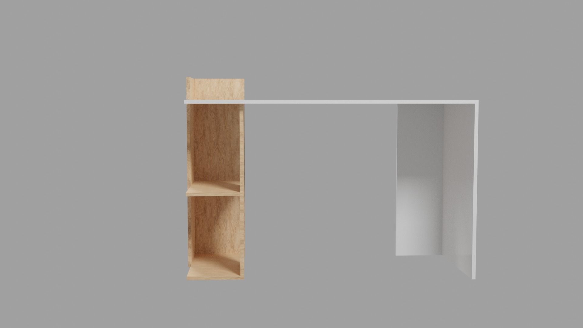 Room table Free low-poly 3D model_1