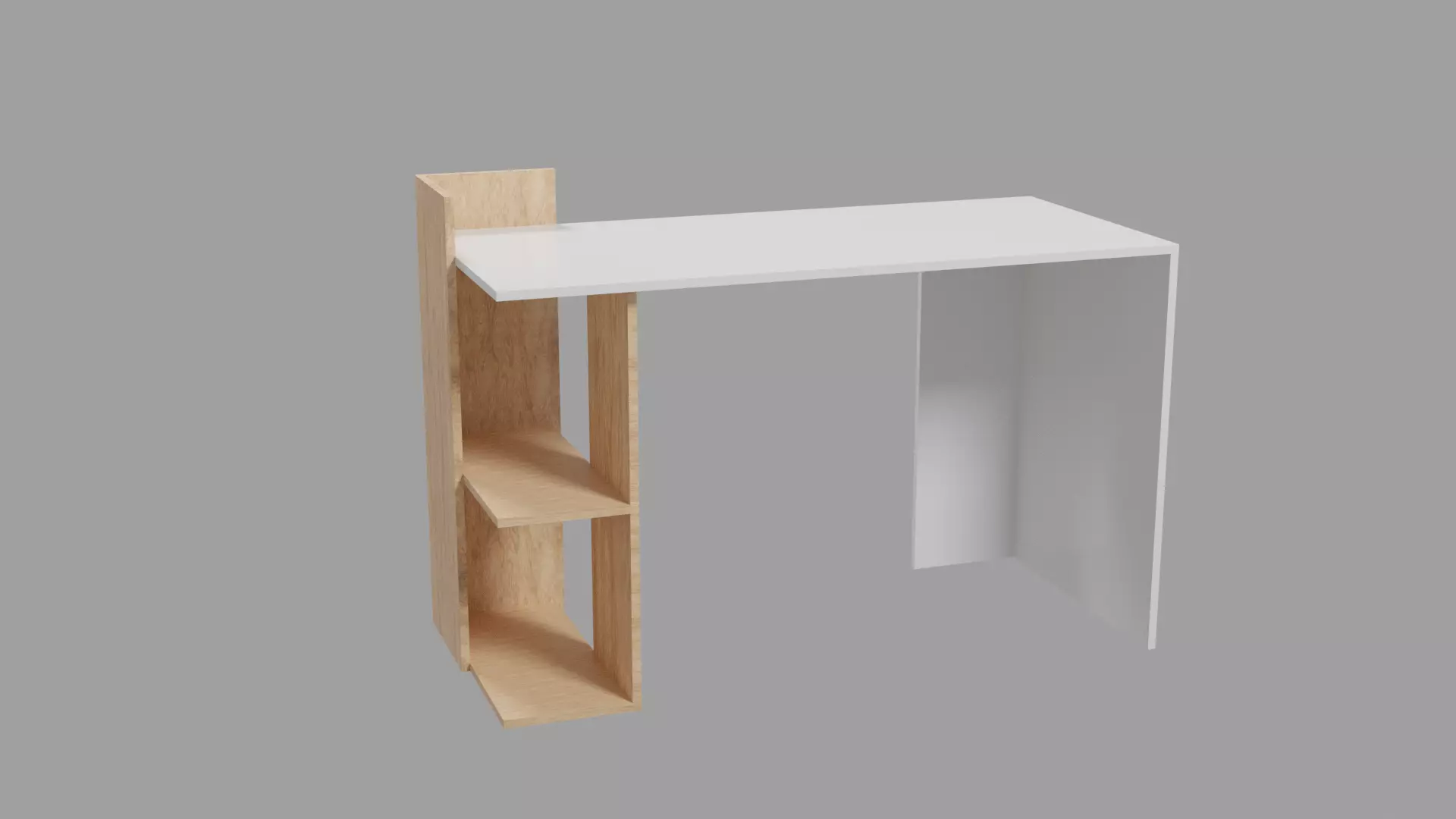 Room table Free low-poly 3D model_0