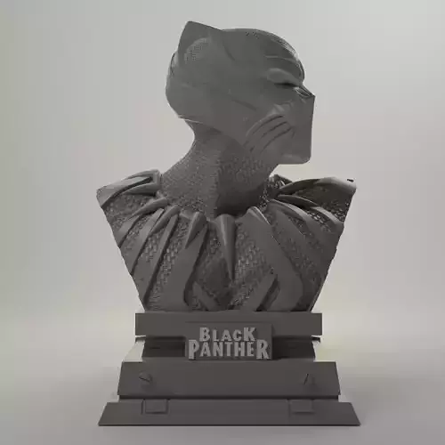 Black Panther Bust