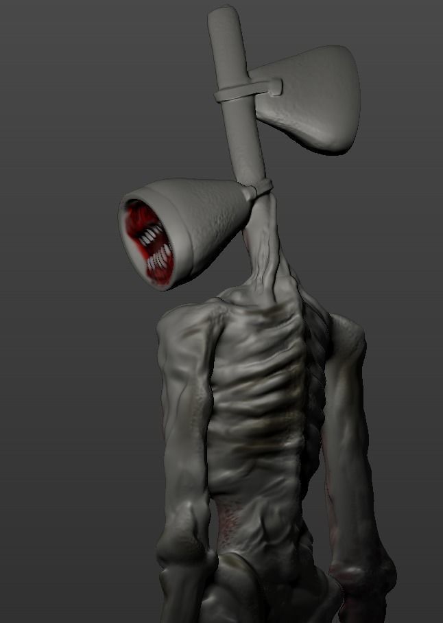 Siren Head 3D print model_6