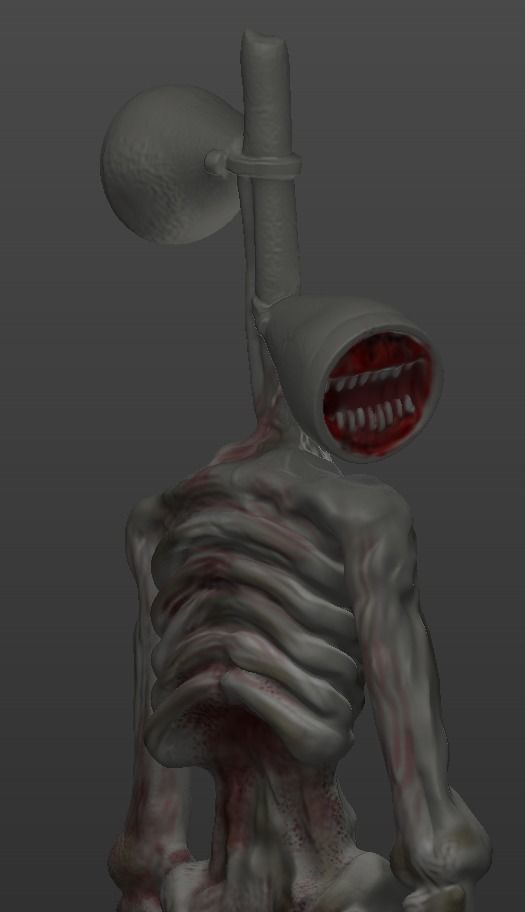 Siren Head 3D print model_3