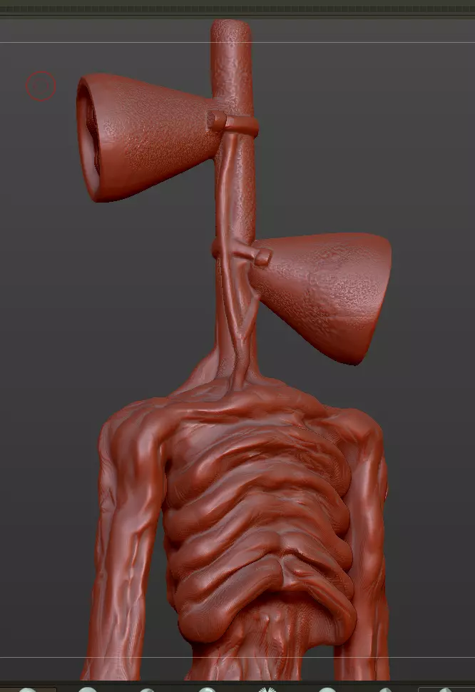Siren Head 3D print model_0