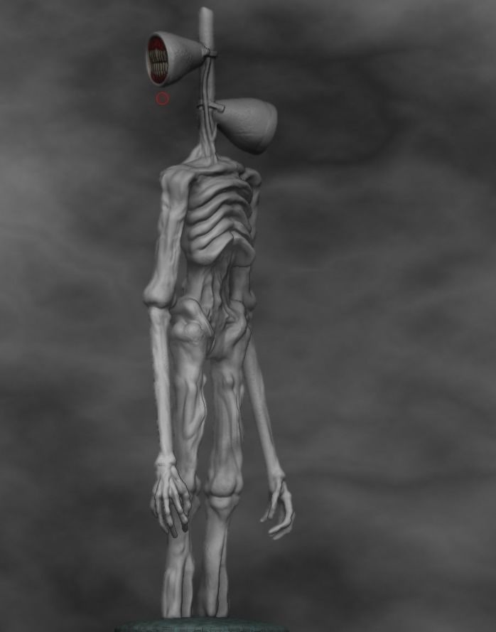 Siren Head 3D print model_8