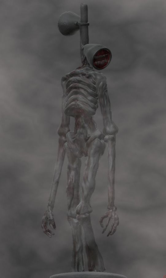 Siren Head 3D print model_9