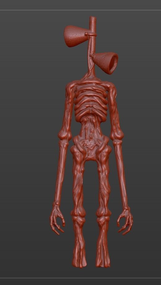 Siren Head 3D print model_1