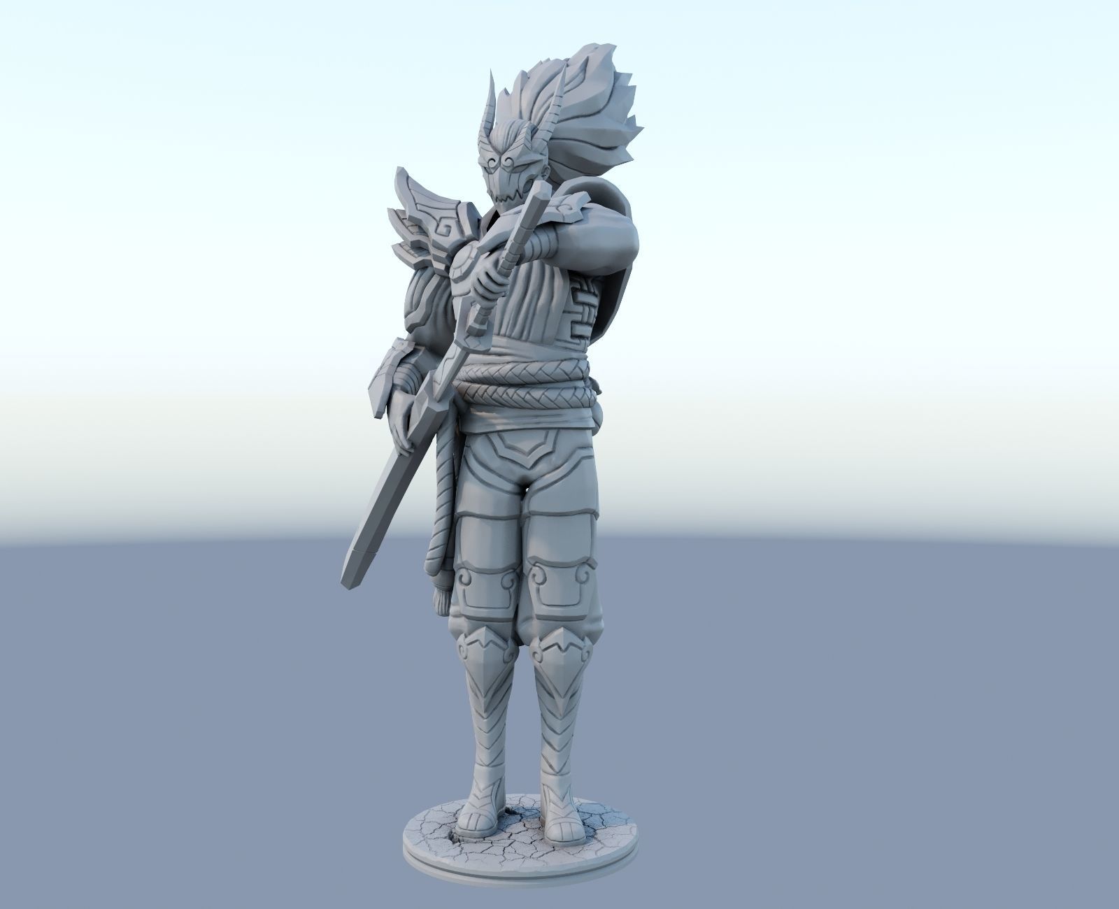 yasuo blood moon League of Legends 3D print model 3D print model_2