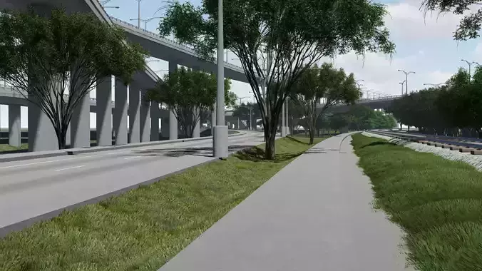 Highway  Road Flyover