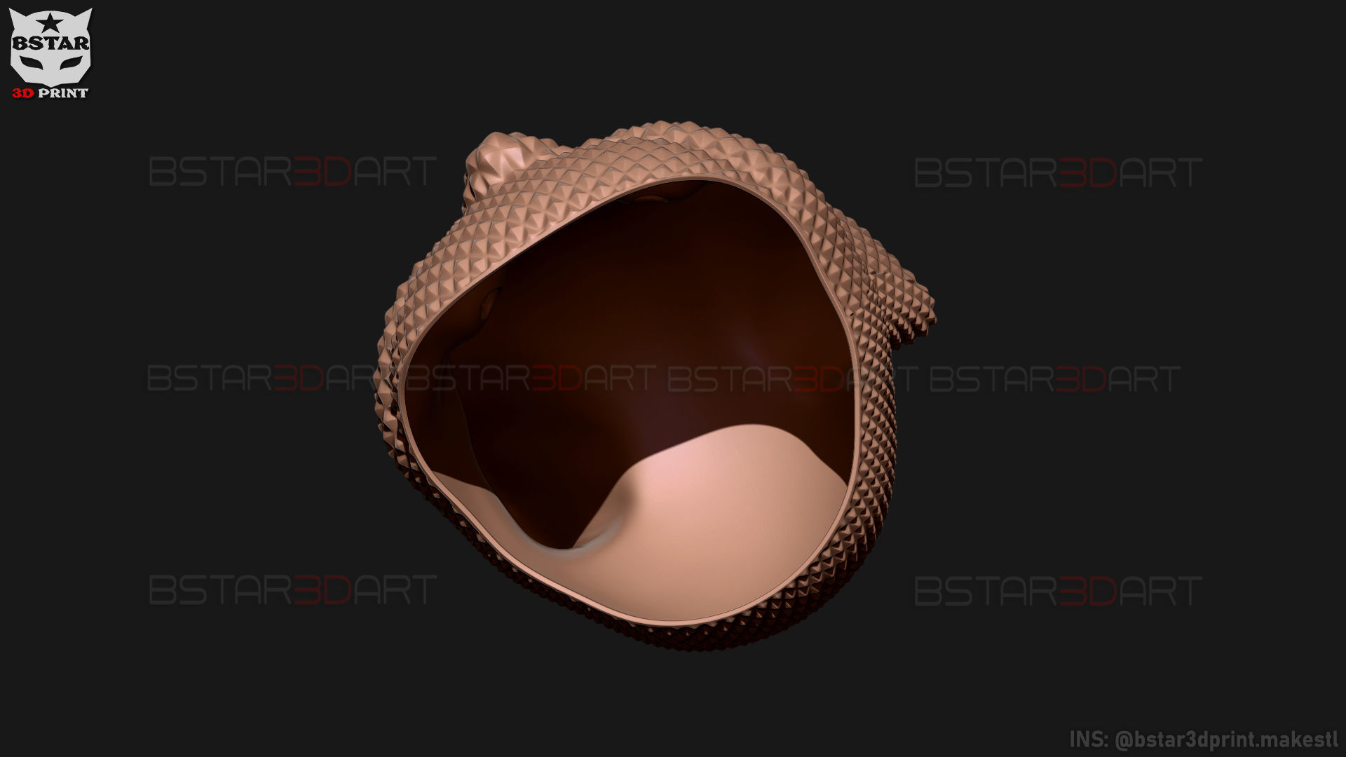 Squid Game Mask - Boss Mask Cosplay 3D print model_20