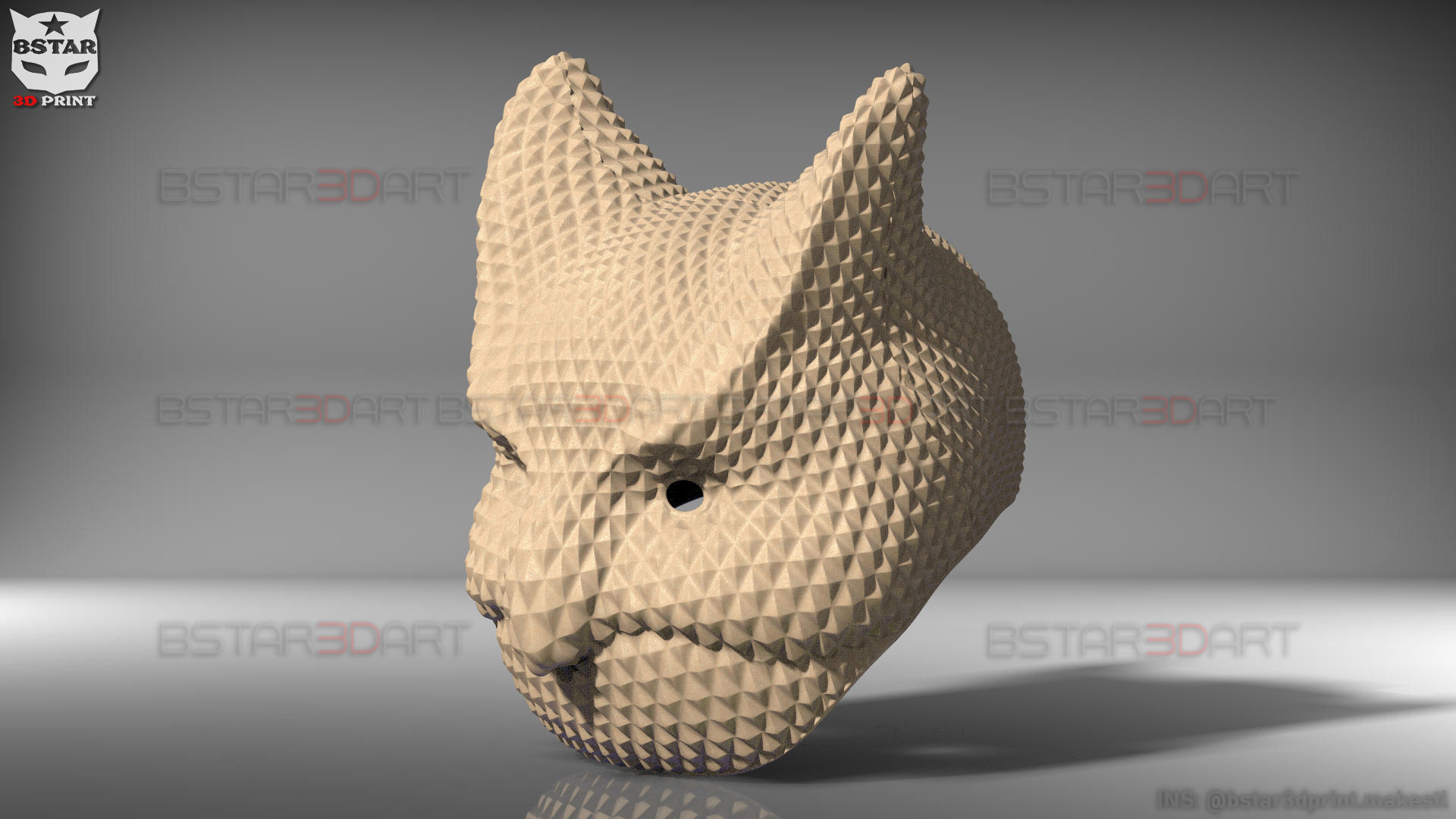 Squid Game Mask - Boss Mask Cosplay 3D print model_13