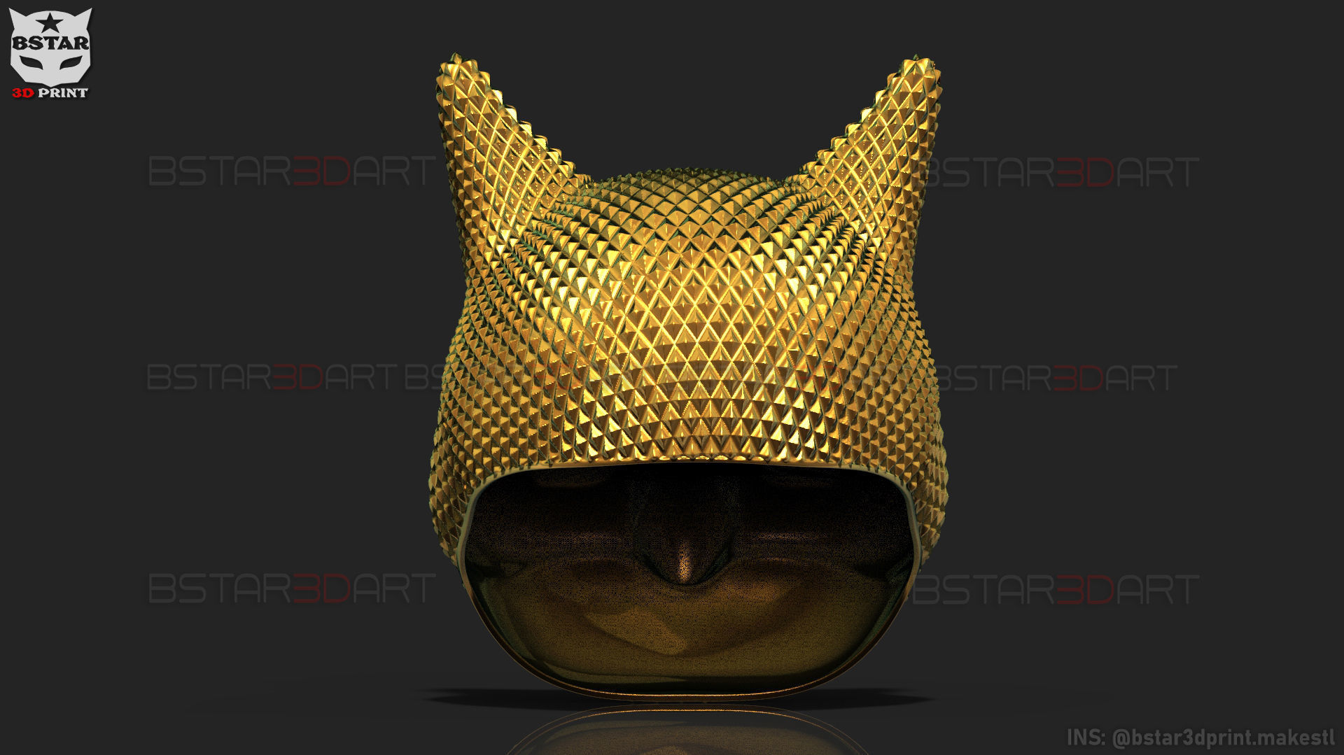 Squid Game Mask - Boss Mask Cosplay 3D print model_9