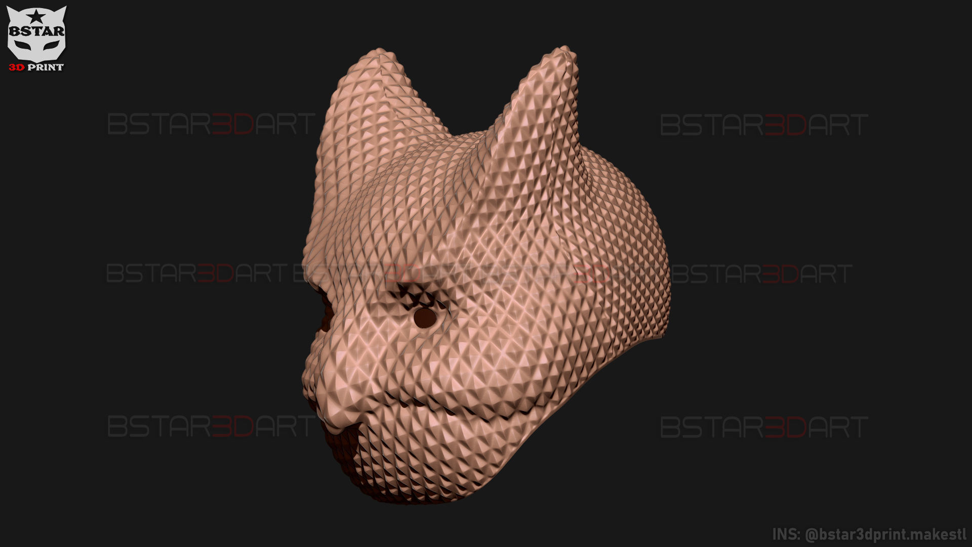 Squid Game Mask - Boss Mask Cosplay 3D print model_15