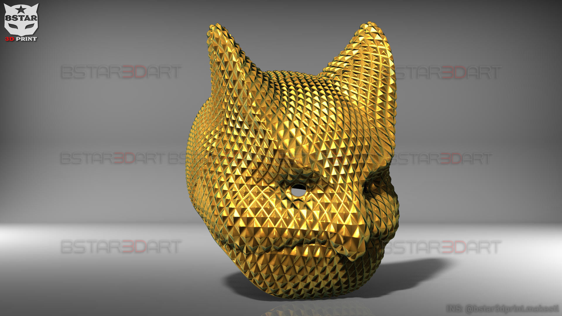 Squid Game Mask - Boss Mask Cosplay 3D print model_12