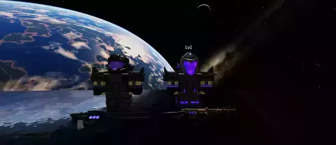 ROBLOX Low Poly Futuristic SCFI Troops RBXM FILE Low-poly 3D model