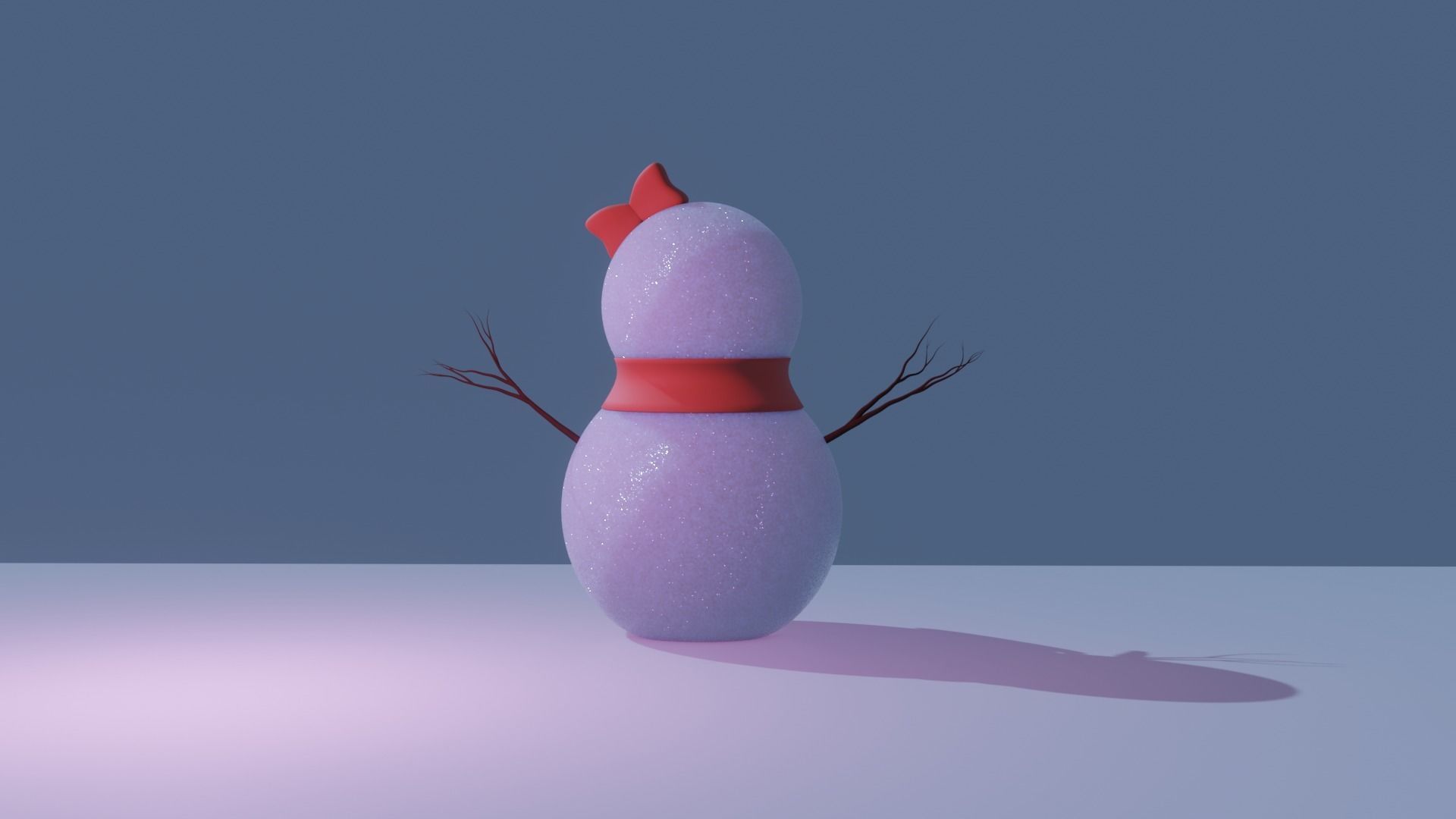 Snowman  Free 3D model Free 3D model_7