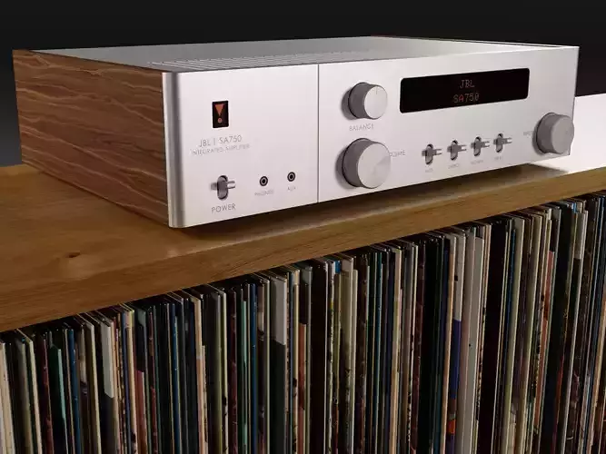 JBL AS 750 Integrated Amplifier 3D model