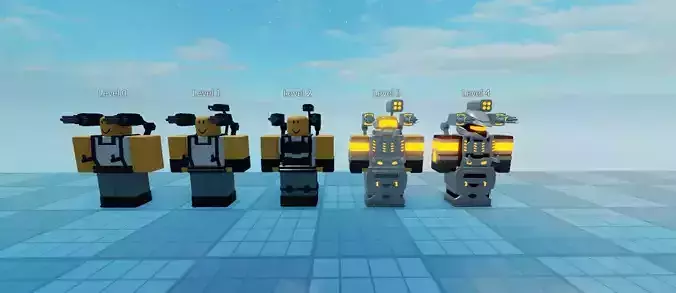 ROBLOX War Machine Trooper  RBXM File Low-poly 3D model