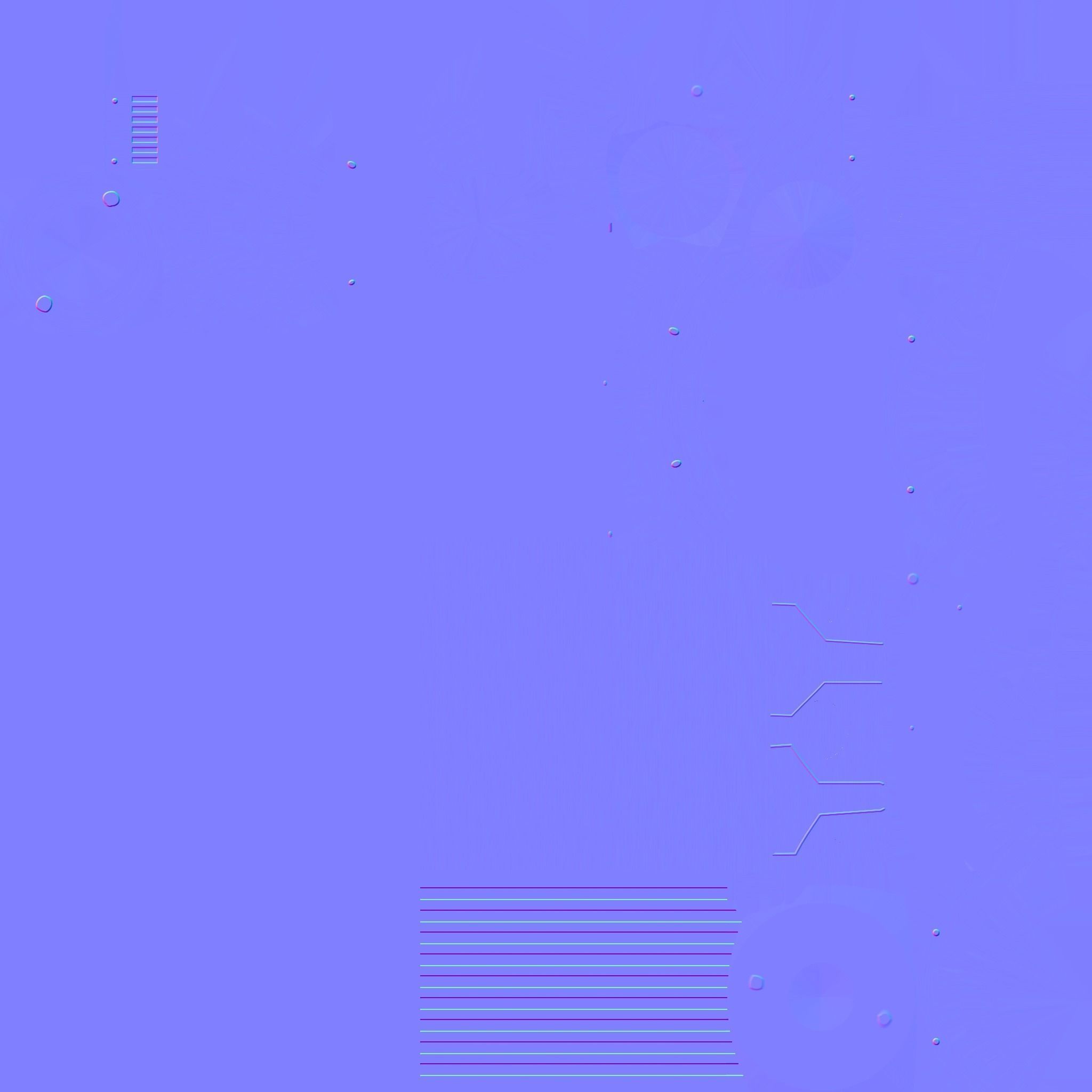 Star Wars Lightsaber Crossguard 03 Pink - SciFi Weapon Low-poly 3D model_21