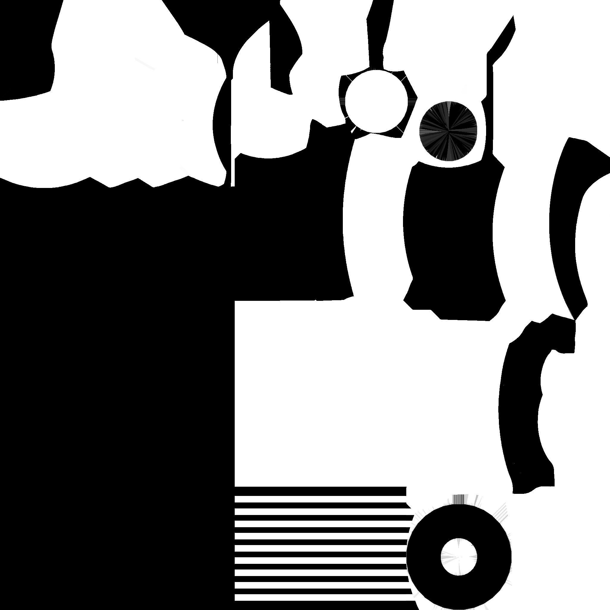 Star Wars Lightsaber Crossguard 05 Yellow - SciFi Weapon Low-poly 3D model_19