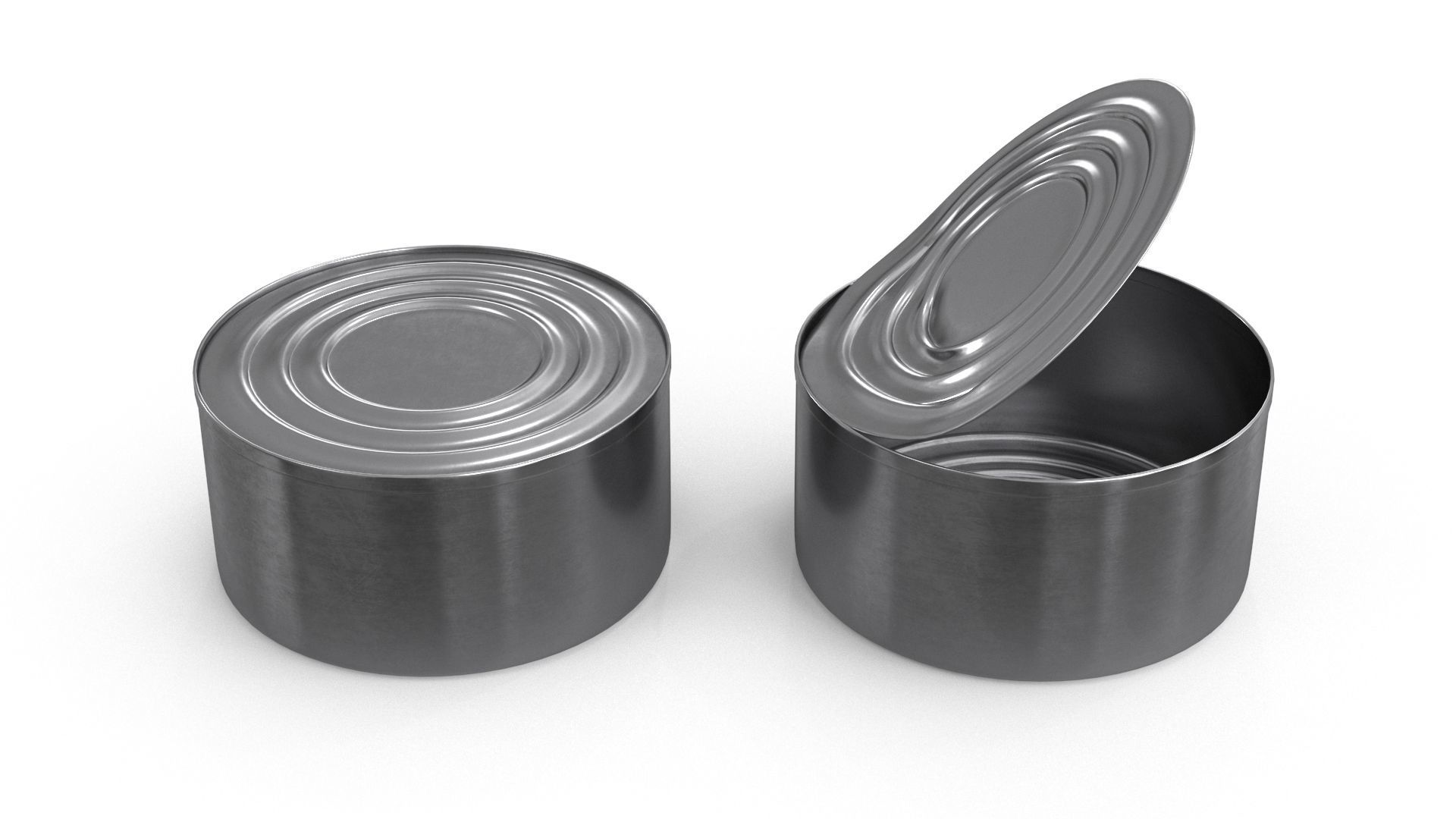 Garbage Trash Set Low-poly 3D model_26