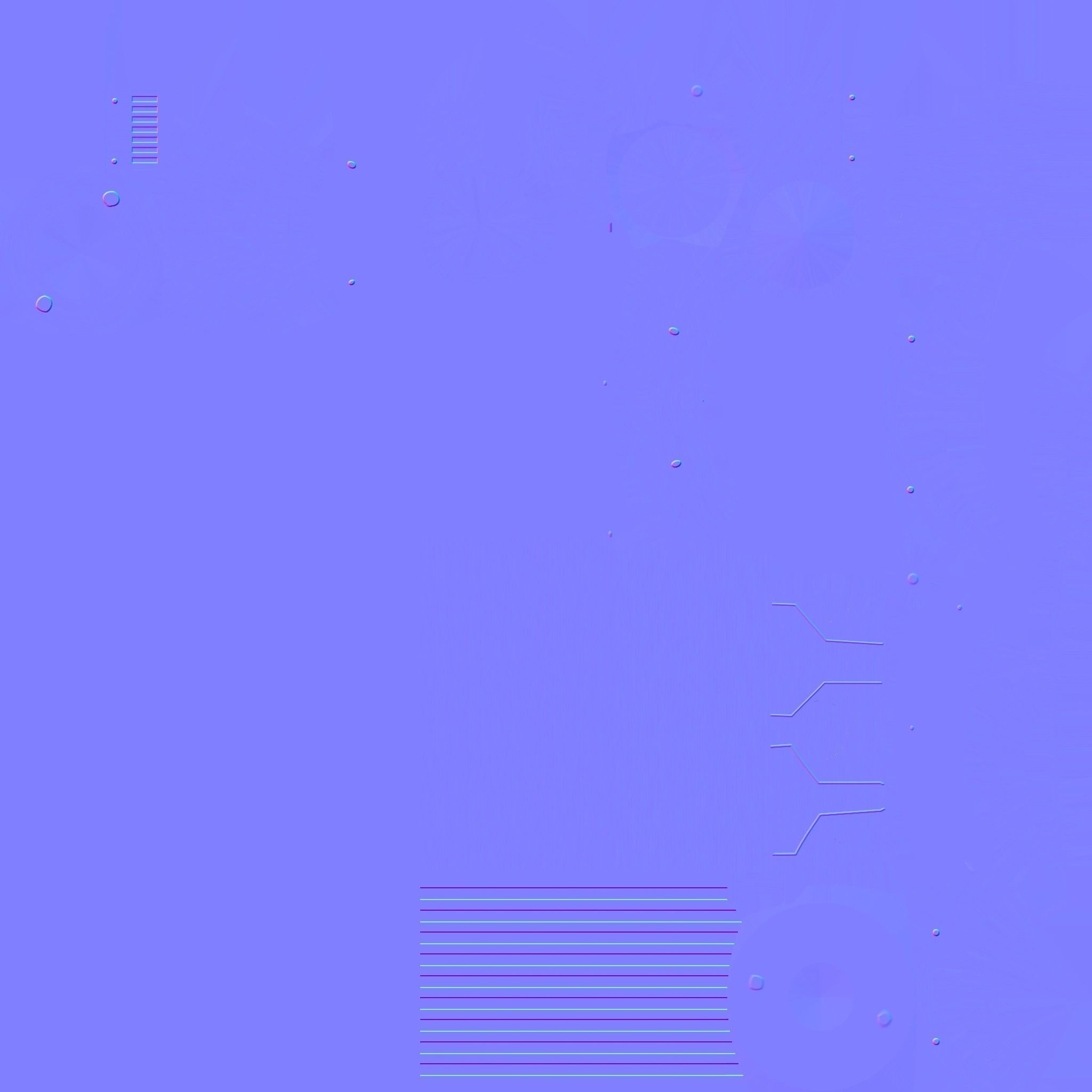 Star Wars Lightsaber Crossguard 06 White - SciFi Weapon Low-poly 3D model_20