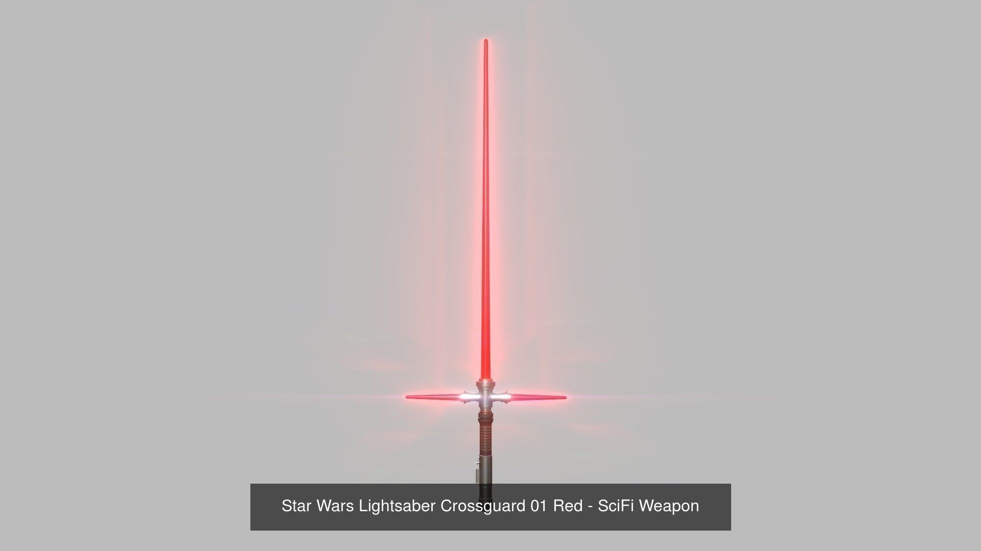 06 Colors Star Wars Lightsaber Crossguard - SciFi Weapon 3D Model Collection_1