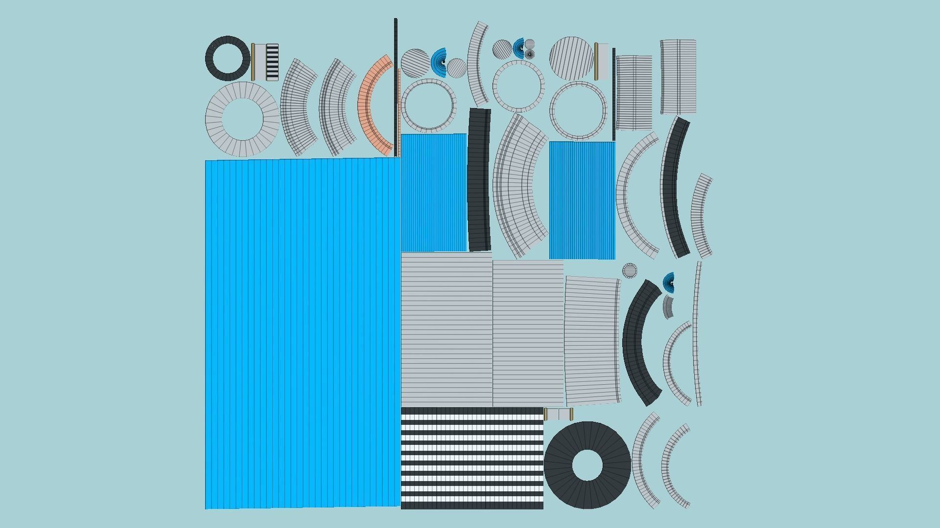 06 Colors Star Wars Lightsaber Crossguard - SciFi Weapon 3D Model Collection_46