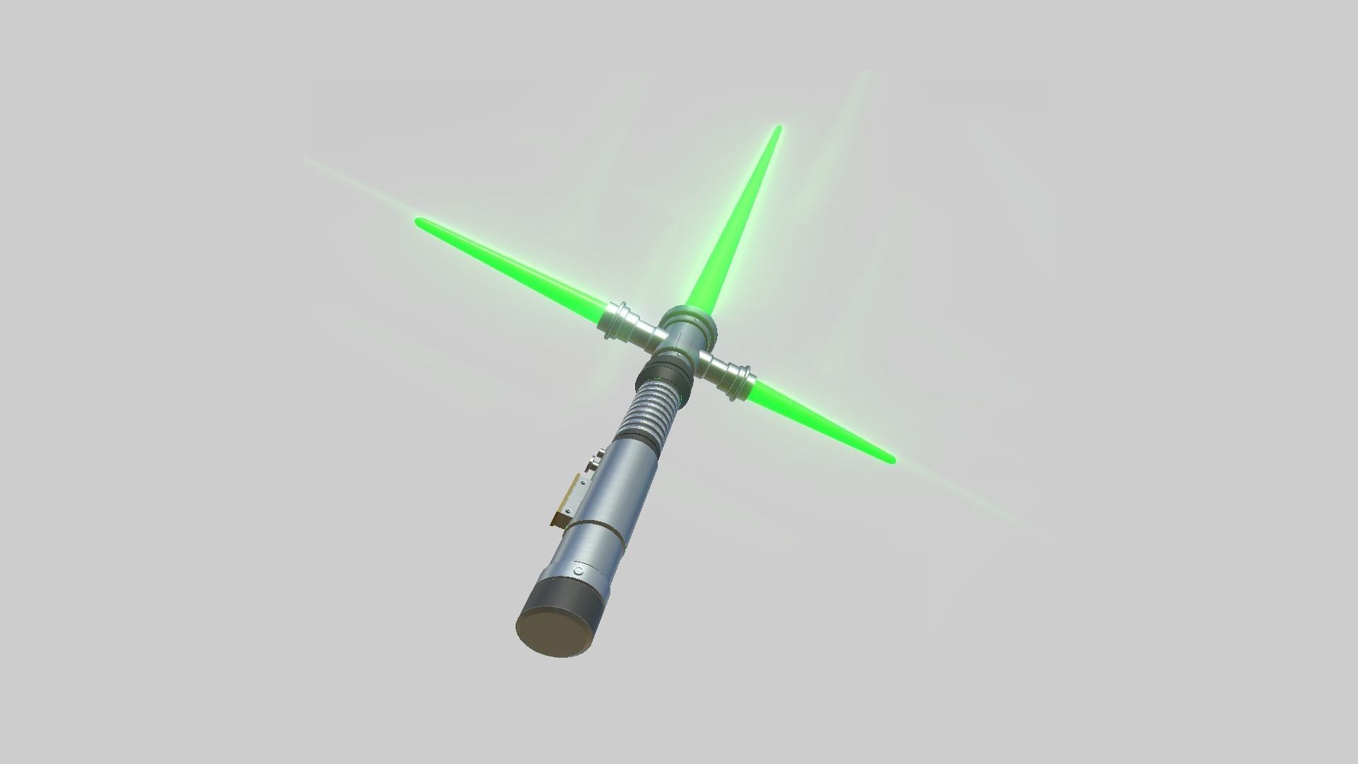 06 Colors Star Wars Lightsaber Crossguard - SciFi Weapon 3D Model Collection_32