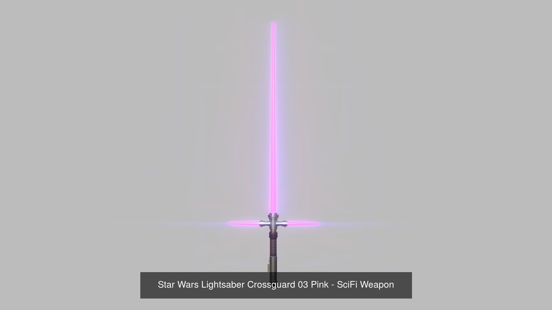 06 Colors Star Wars Lightsaber Crossguard - SciFi Weapon 3D Model Collection_3