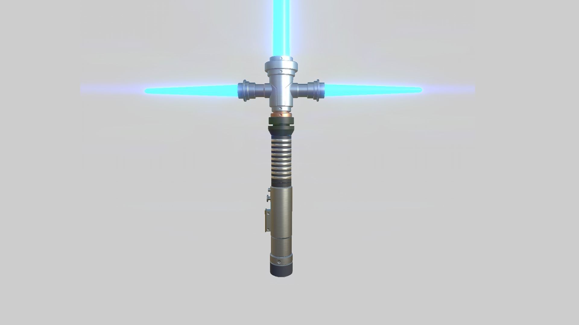 06 Colors Star Wars Lightsaber Crossguard - SciFi Weapon 3D Model Collection_38