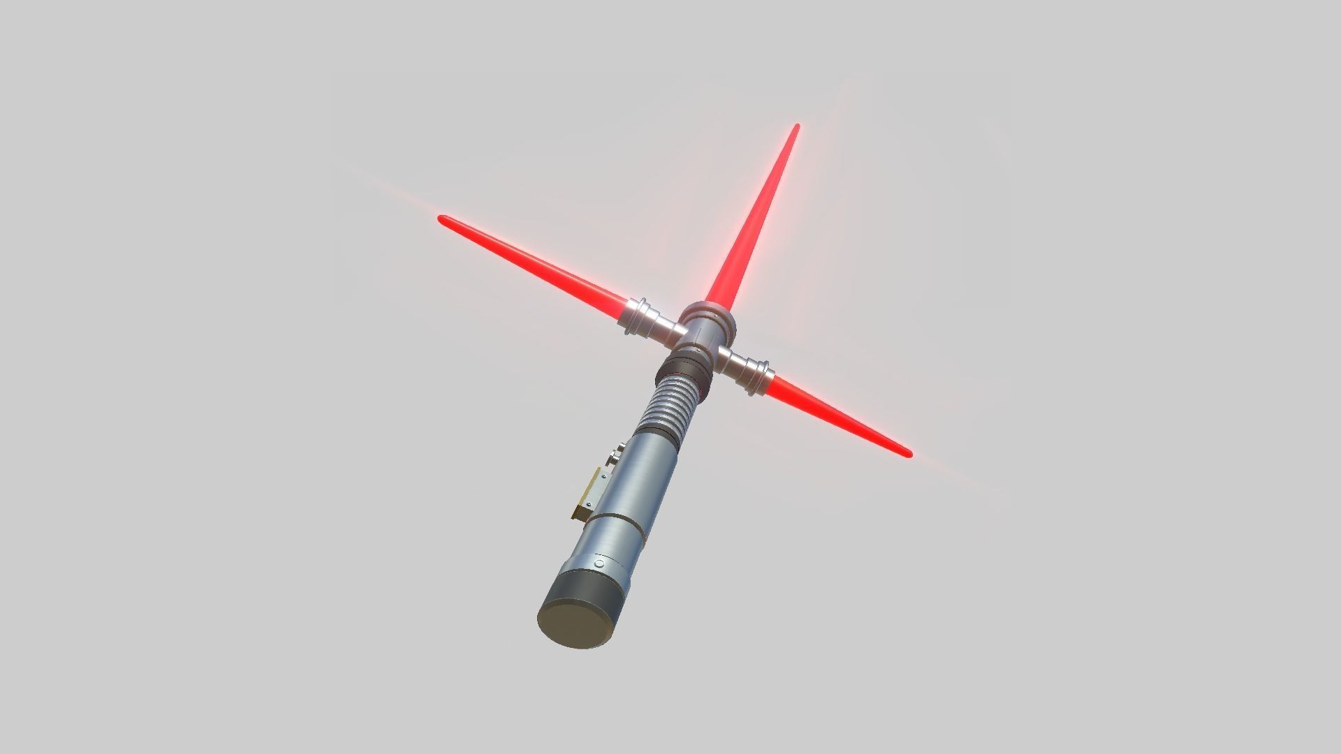 06 Colors Star Wars Lightsaber Crossguard - SciFi Weapon 3D Model Collection_18