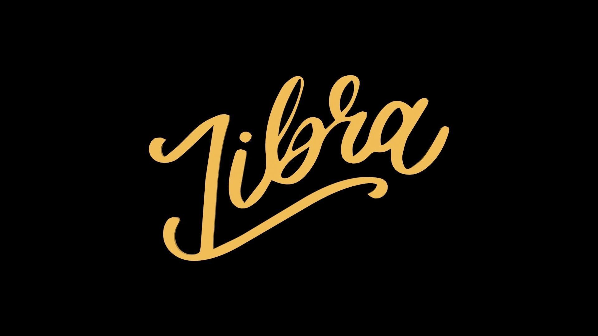 ZODI-007 Libra Gold Low-poly 3D model_2