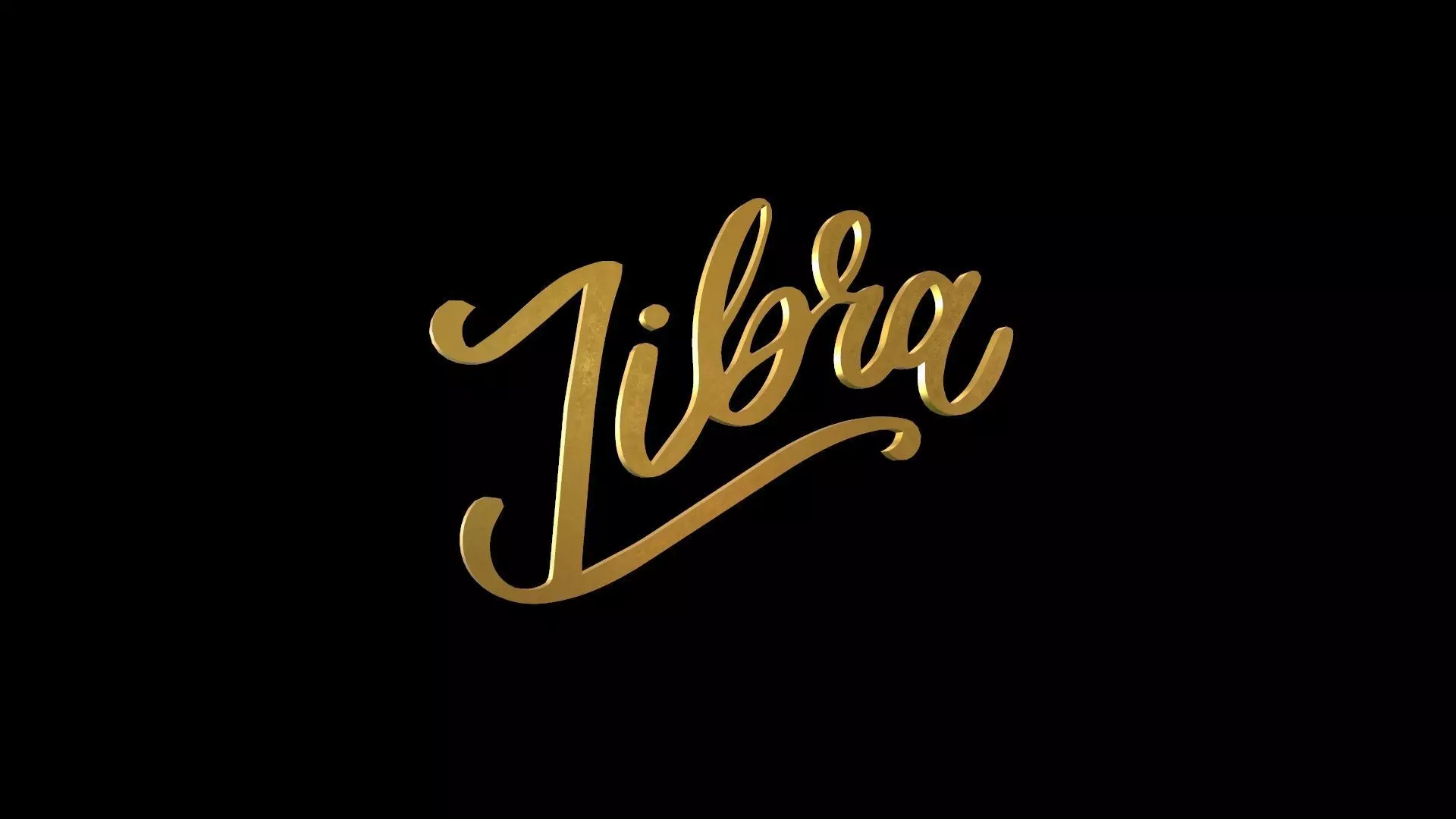 ZODI-007 Libra Gold Low-poly 3D model_0