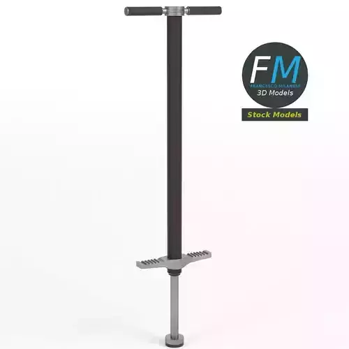 Pogo stick 3D model