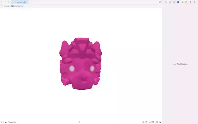 piggy head in google sketchup