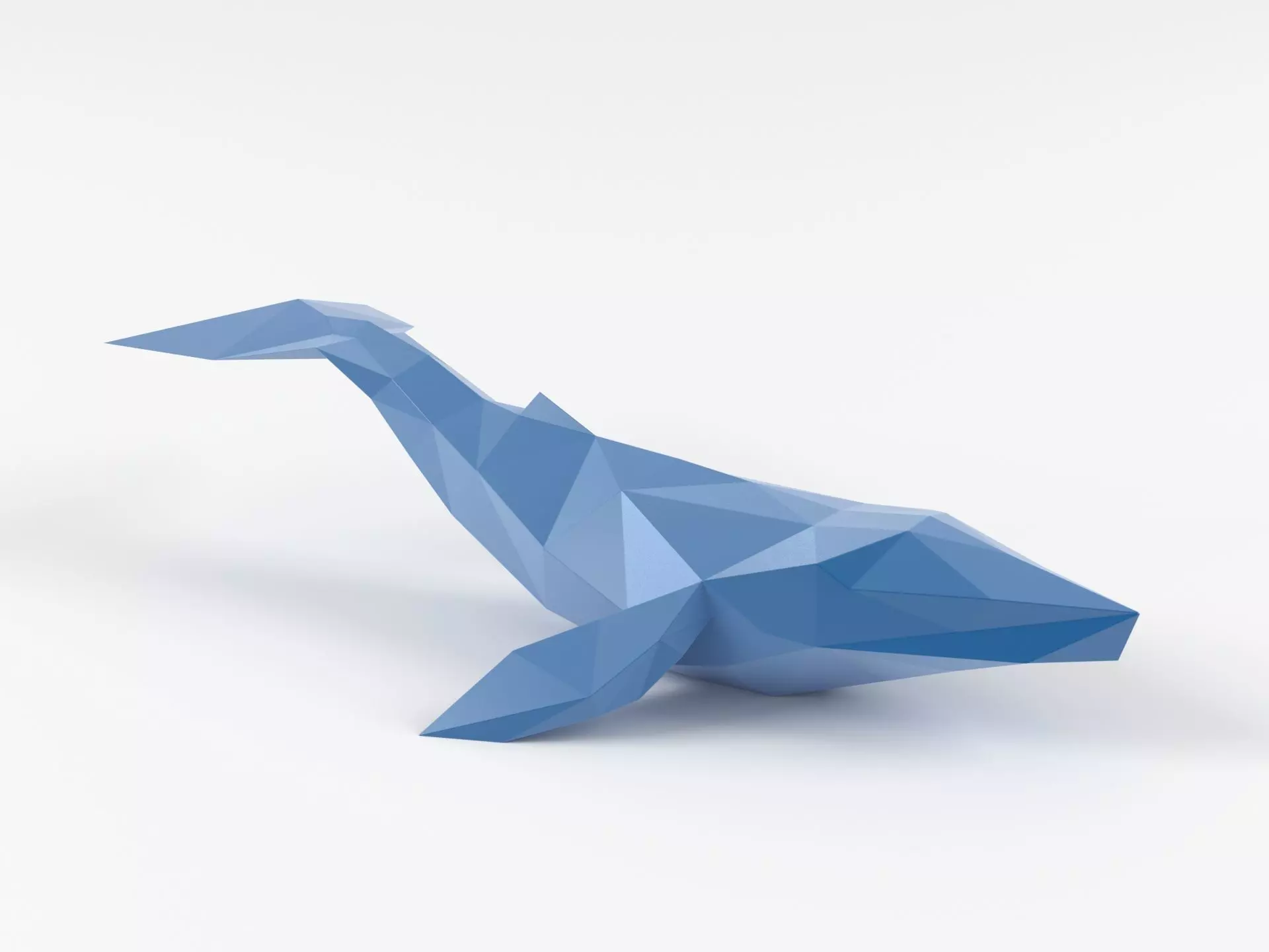 Whale Triangle 3D print model