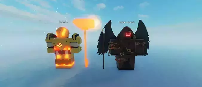 ROBLOX Solaris and Grave Reaper Pack RBXM FILE Low-poly 3D model