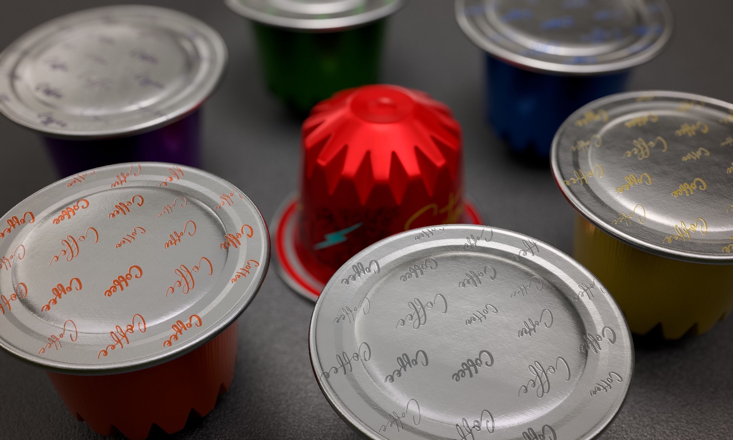 Nespresso - Compatible Capsule 3D model_4