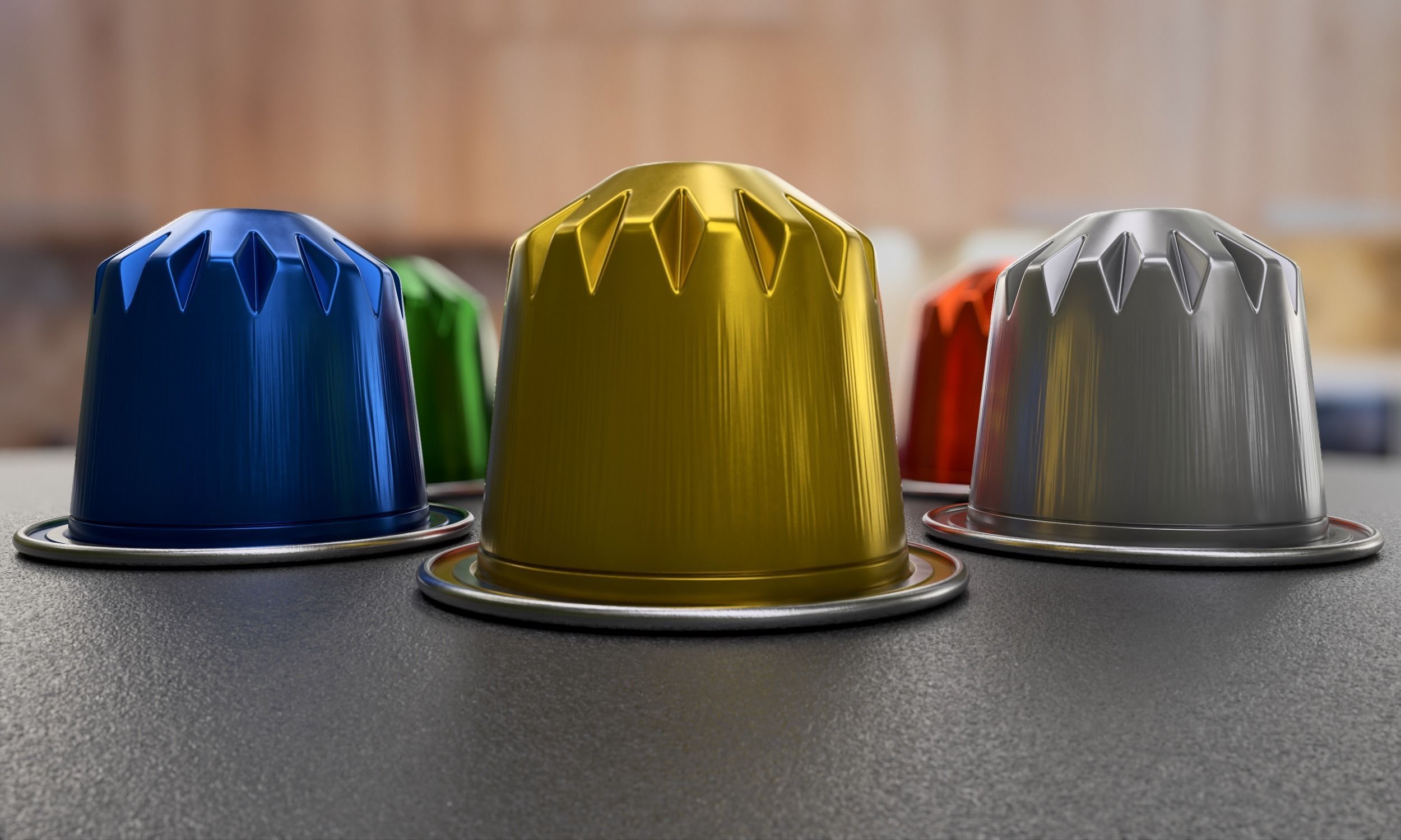 Nespresso - Compatible Capsule 3D model_5