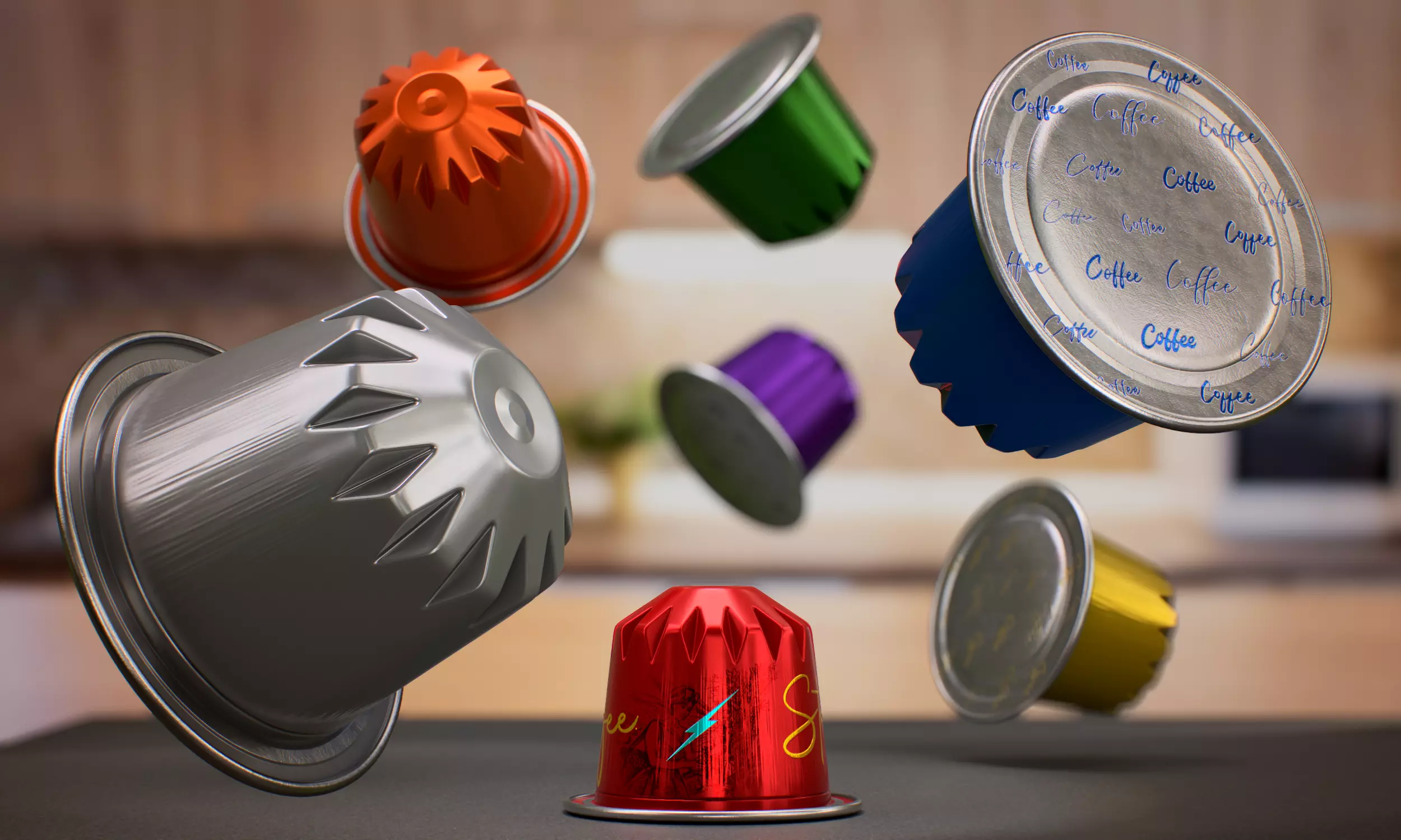 Nespresso - Compatible Capsule 3D model_0