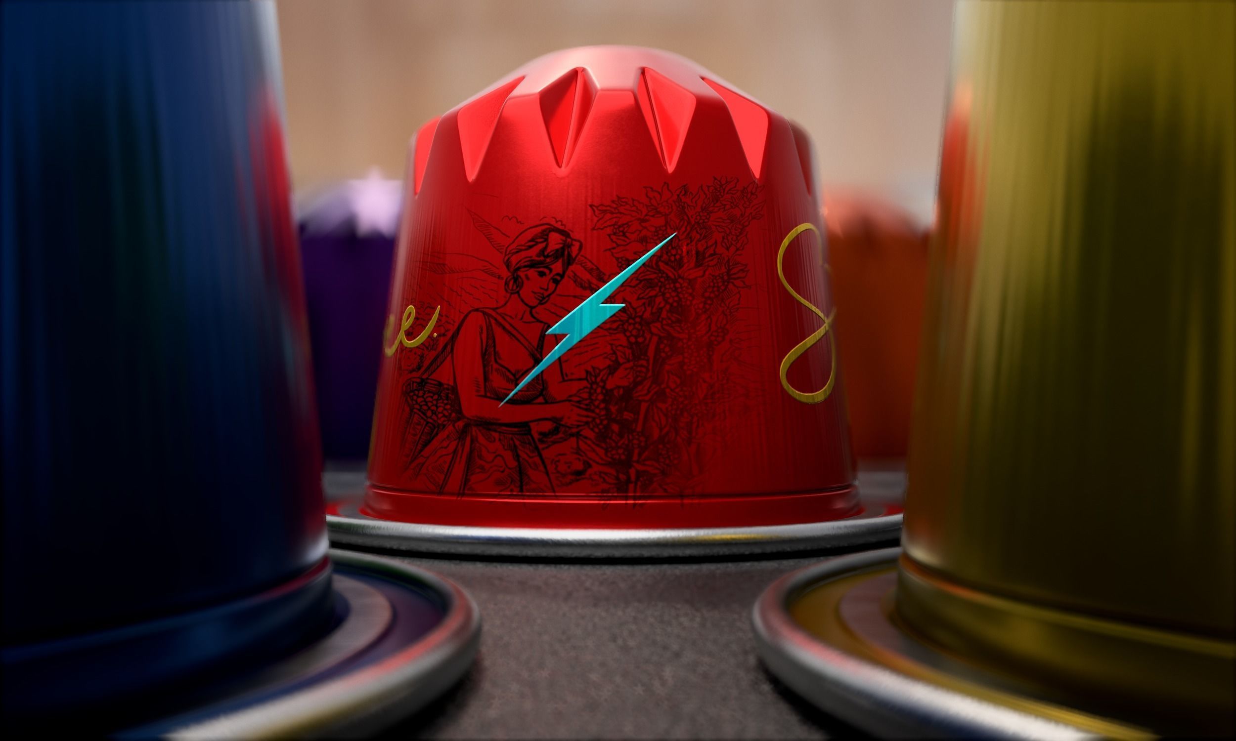 Nespresso - Compatible Capsule 3D model_2