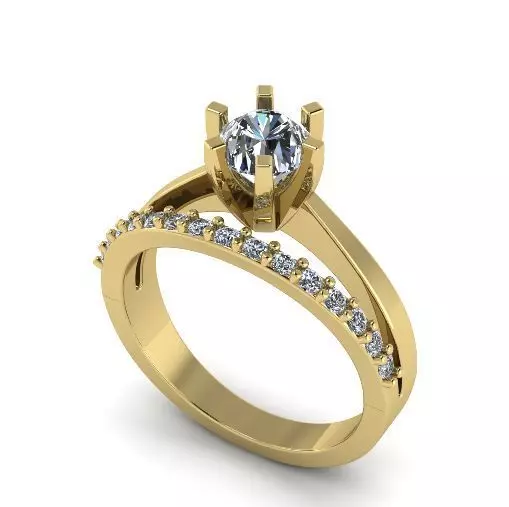 Double ring 1097 3D print model_0