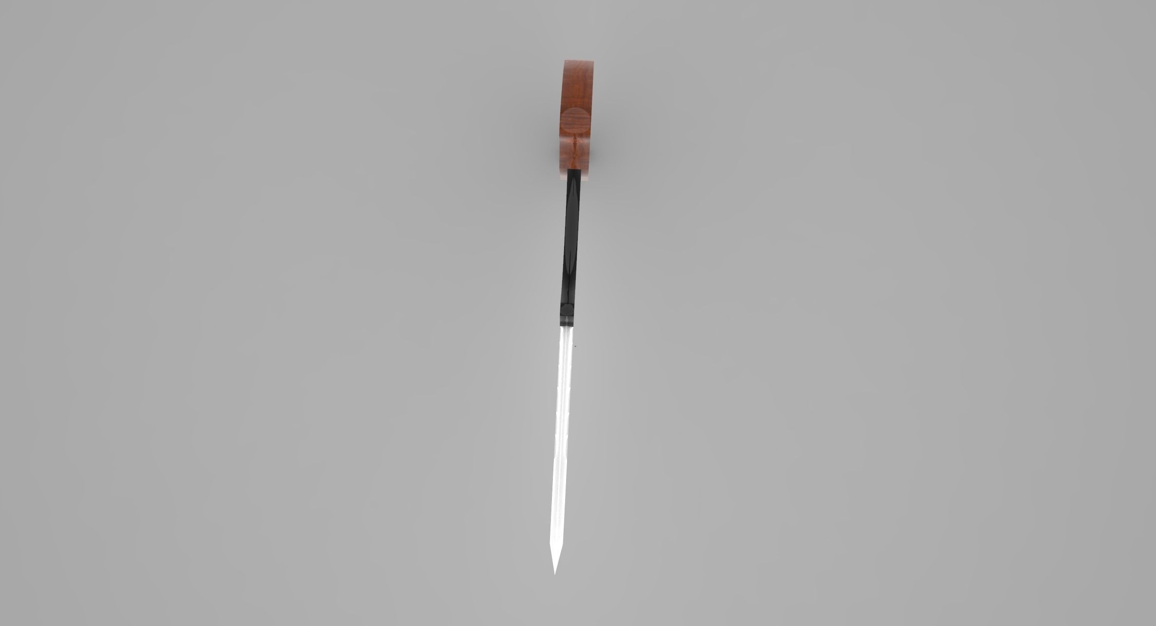 Dagger knives Low-poly 3D model_9