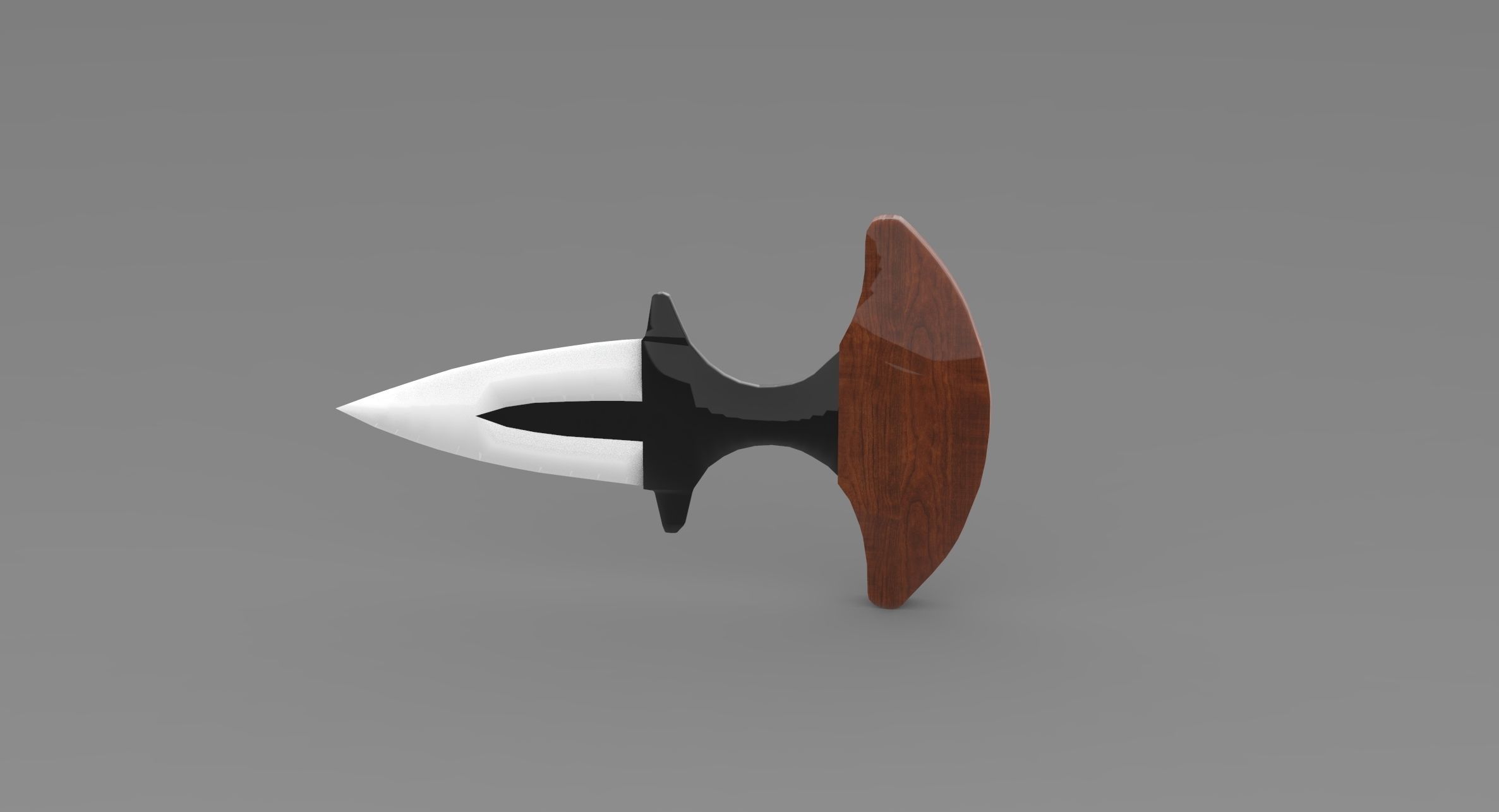 Dagger knives Low-poly 3D model_6