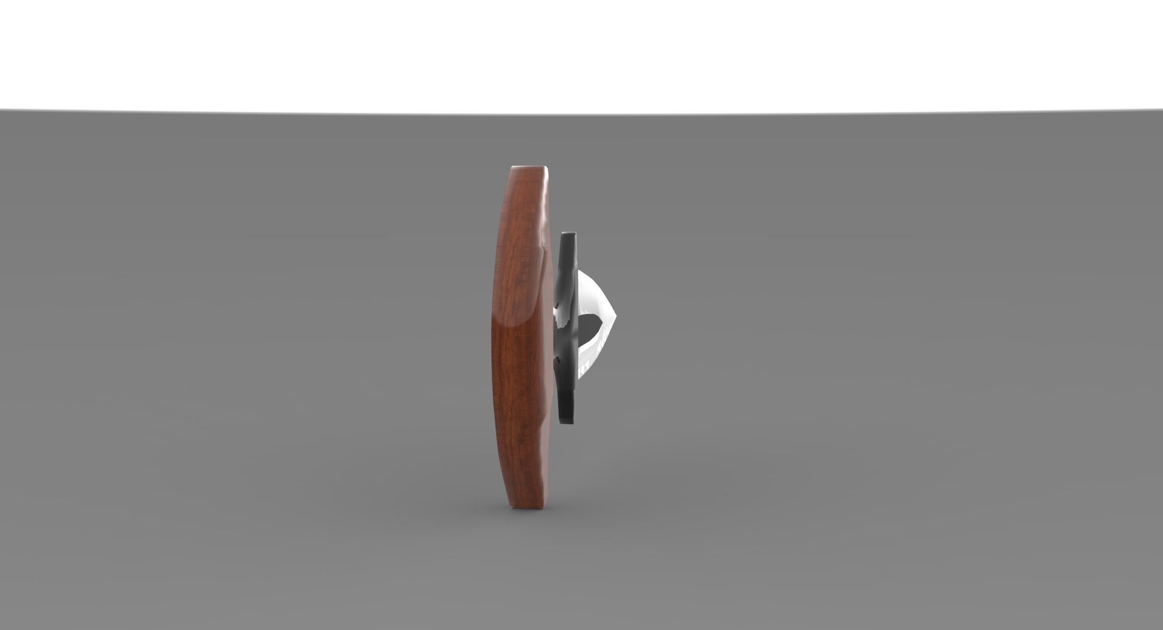 Dagger knives Low-poly 3D model_10