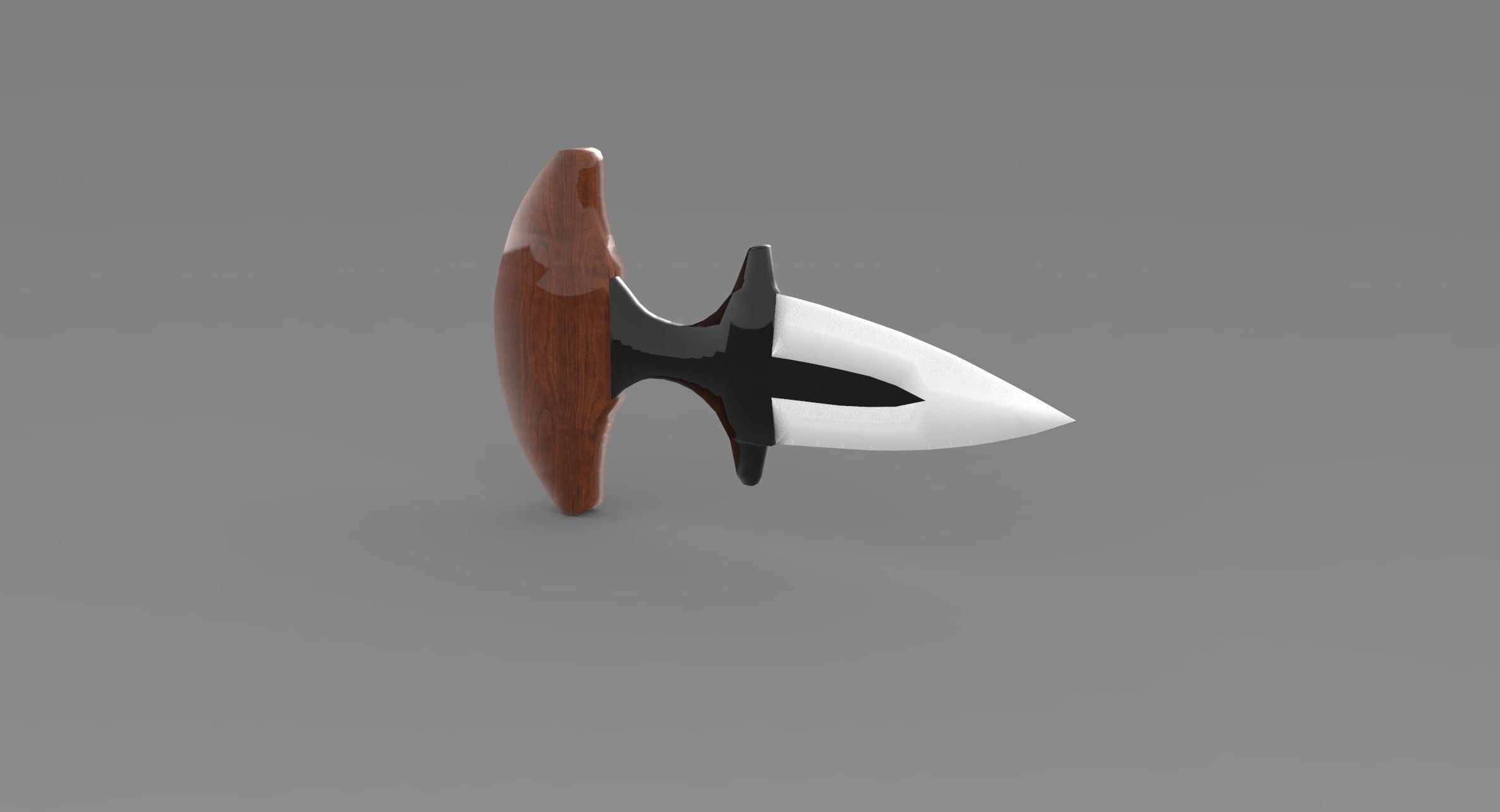 Dagger knives Low-poly 3D model_7