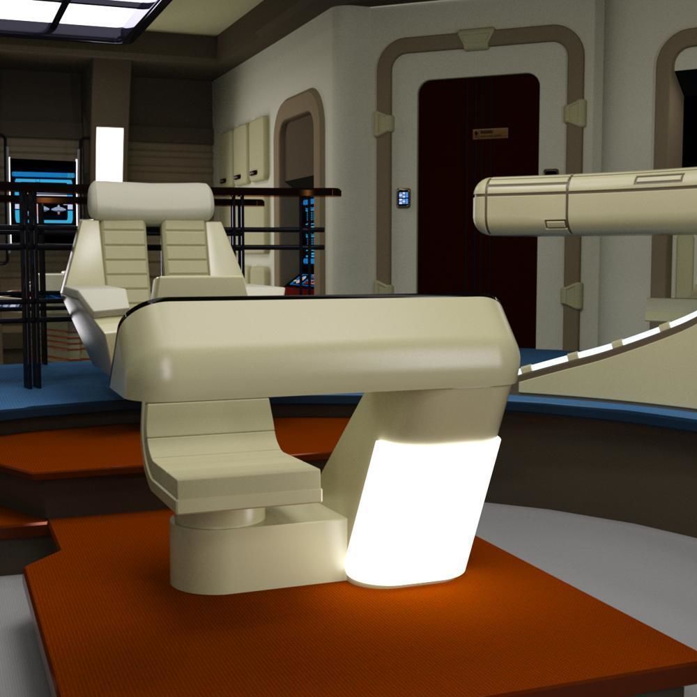 Starship Bridge XT for DAZ Studio 3D model_7