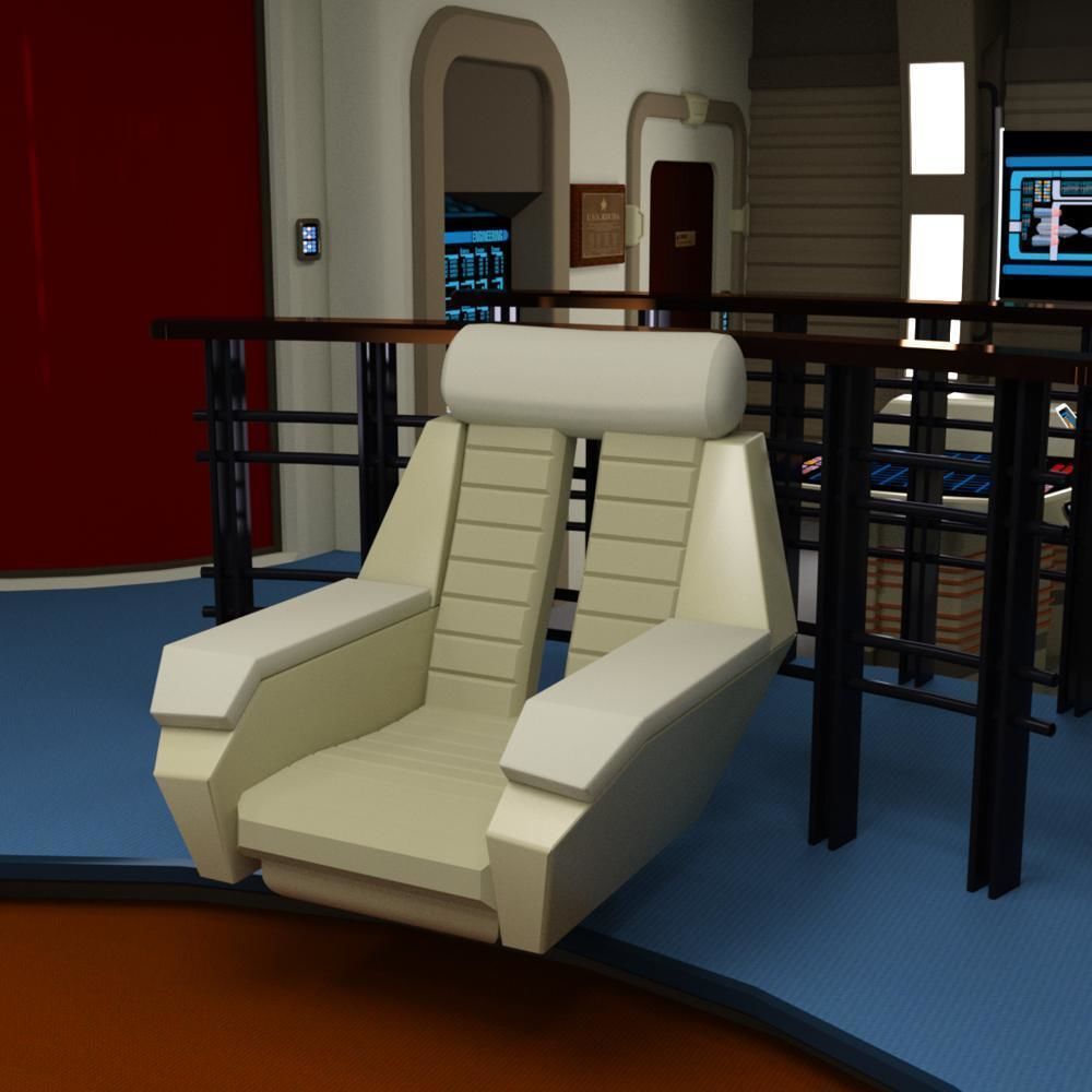 Starship Bridge XT for DAZ Studio 3D model_2