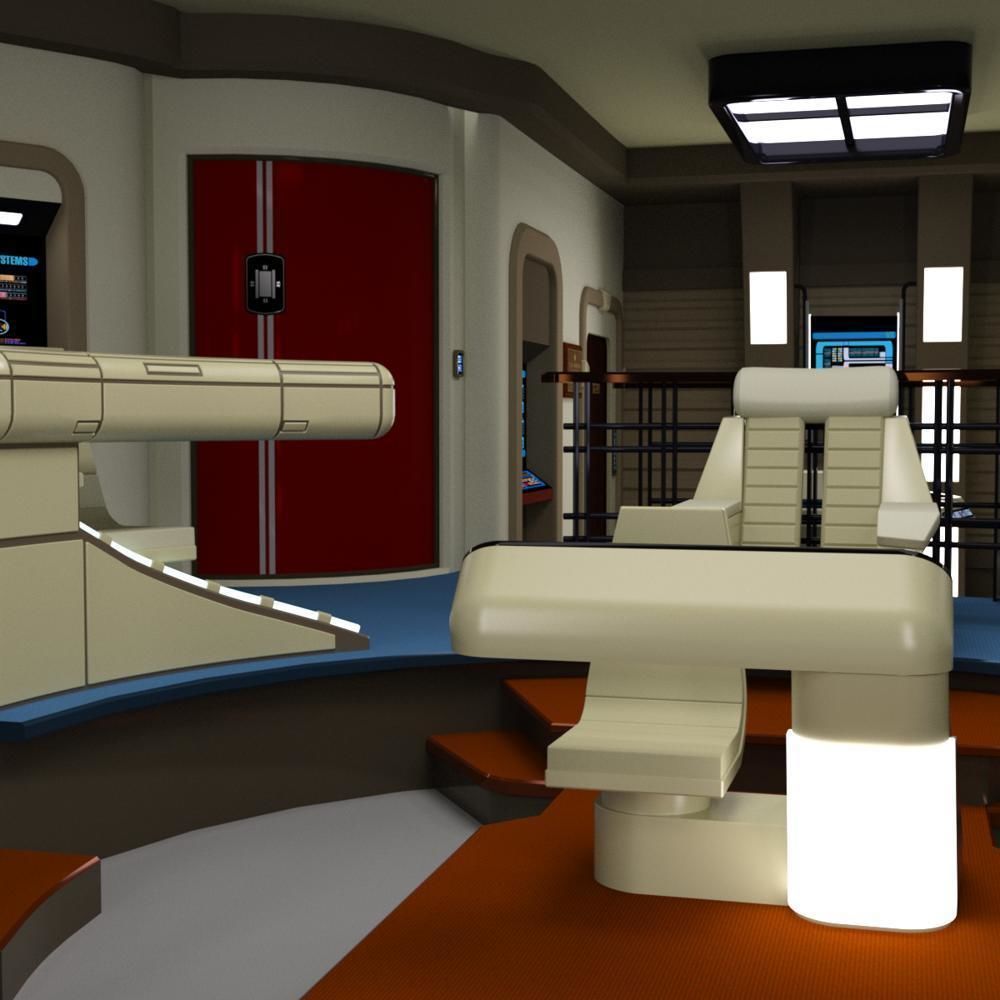 Starship Bridge XT for DAZ Studio 3D model_3